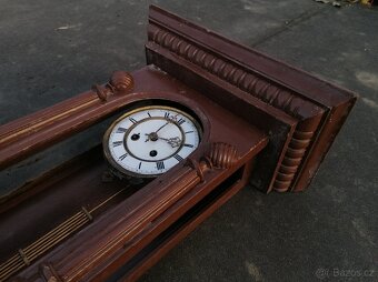 Predám starožitné nástenné hodiny - 2