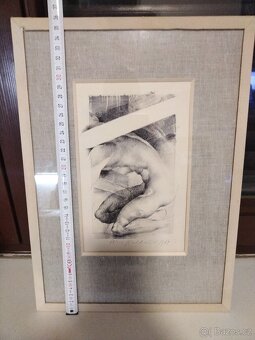 Litografie Oldřich Kulhánek - 2