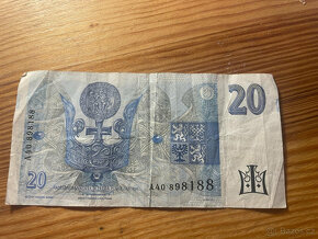 Bankovka 20 korun, 1994 - 2