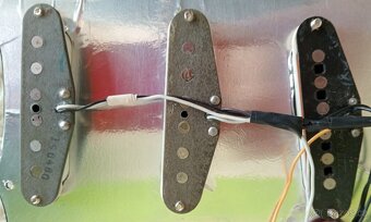 Fender snímače USA 1979 1980 1981 grey bottom, Dan Smith X1 - 2