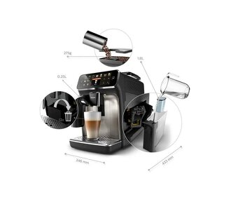 Automatický kávovar Philips LatteGo 5400 – nový mlýnek  moto - 2