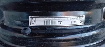 Plechove disky Toyota 15" - 2