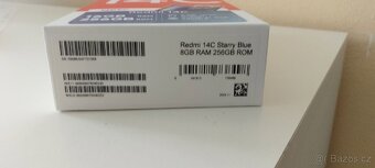Nový Xiaomi Redmii 14C 8GB/256GB, Černá barva + faktura
- 2