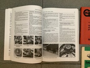Knihy- údržba automobilů atd. - 2