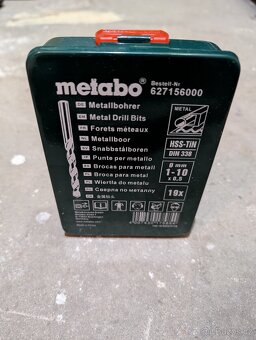 Sada vrtáků Metabo HSS TiN - 2