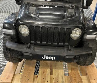 Dětské elektrické auto Jeep Wrangler Rubicon,černé - 2