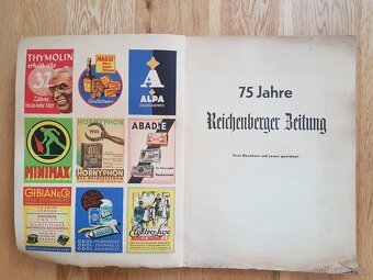 Starou publikaci "75 Jahre Reichenberger Zeitung", - 2