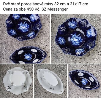 Staré doplňky, porcelán ,atd viz fota. Ceny viz fota. - 2