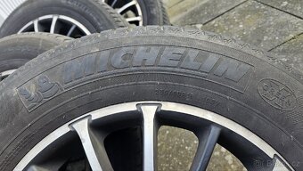 Alu kola R18 5x114,3 z CX7 včetně peu Michelin 235/60 R18 - 2