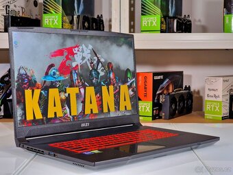 Herní notebook MSI KATANA 17 | i7-11800 | RTX 3060 | ZÁRUKA - 2