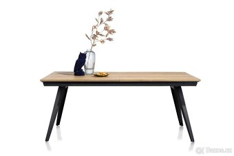 Rozkládací jídelní stůl - City 190 cm, přírodní dub – SLEVA - 2