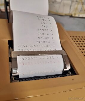 Retro kalkulačka s tiskem Elka 55 - 2