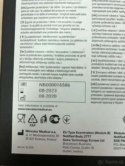 Nitrilové jednorázové rukavice Ideall Grip+ po expiraci - 2