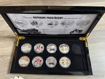 Luxusní etue pro sérii Slavné dopravní prostředky ČNB - 2