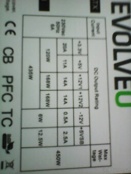 Evolveo PULSE 450ATX - 2