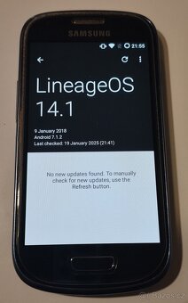 Prodám Samsung I8190 Galaxy S III mini s NFC 1GB/8GB - 2