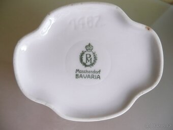 Porcelánový košíček zn. PM-Moschendorf, Bavaria - 2