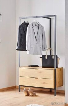 Věšák se šuplíky 2x skříň - 2