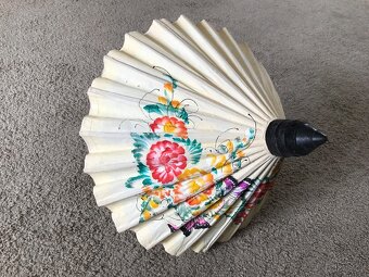 japonský ručně malovaný deštník - TOP STAV - 2