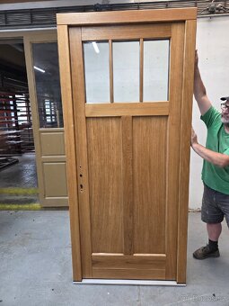 Dubové vchodové dveře - 2