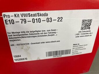 Snizene pruziny eibach - 2