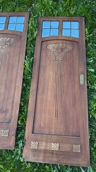 Starožitné dřevěné dveře - 2