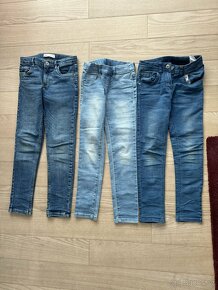 Holčičí úplně nové džíny, kalhoty 3x - 2