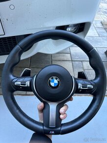Prodam M-PAKET volant BMW F modely, výhřev, pádla, vibrace - 2