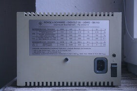 Elektronkový multimetr Rohde&Schwarz DIGIVOLT O5 - 2