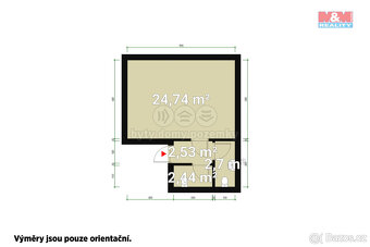 Pronájem kancelářského prostoru, 32 m², Kralovice, ul. Alšov - 2