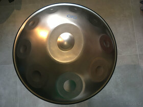 Handpan Djangar Pan D Celtic 9 + 1 Ember Steel - 2