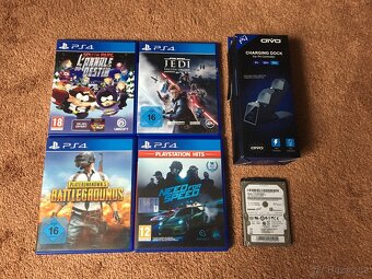Playstation 4 Pro 2TB SSD Samsung dva ovladače hry - 2