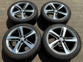 Sada originál AUDI 9x20" ET37, 5x112x66.5 a Dunlop Winter - 2