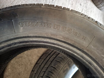 2ks letních Pneu Vraník 185/60 R14 - 2