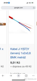 Kabel 2x0,8 - 2