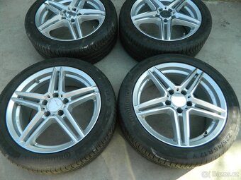 alu kola 5x112 + letní pneu Continental 7mm,r17 - 2