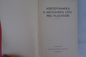 Aerodynamika a mechanika letu pro plachtaře - 2
