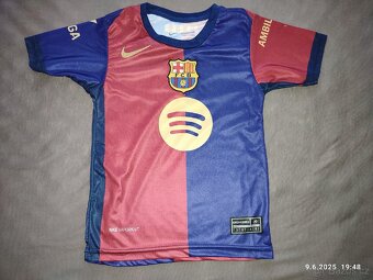 Prodám dětský fotbalový dres Barcelona Lamine Yamal - 2