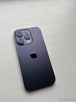 iphone 14 pro 128gb (Deep Purple) + 3 kryty & ochranné sklo - 2