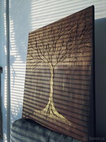 Obraz 40x50 Zlatý strom - 2