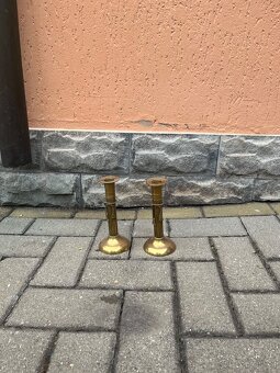 Menší mosazný svícen - 2