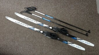 Dětský set běžek Peltonen 140/150cm+boty Salomon vel.34+hole - 2