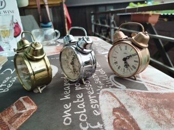 Staré malé budíky Prim - 2