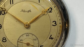 Staré pánské kapesní hodinky KIENZLE na díly, dekoraci - 2