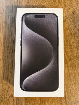 Iphone 15 Pro 128GB Black Titanium TOP STAV - 2