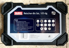 BITY kufřík set 105 ks,ráčna, kvalita, nové - 2