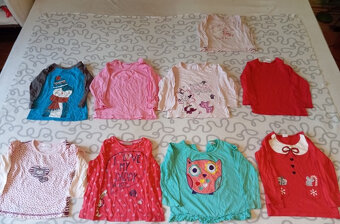 MEGA BALÍK 58 KS DÍVČÍHO OBLEČENÍ VEL.86 ZA SUPER CENU 3500, - 2