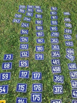 Smaltovane cedule - 2