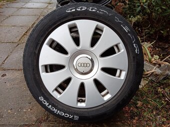 Obutá Alu kola 16ky 5x112 AUDI VW ŠKODA SEAT - dobírka možná - 2