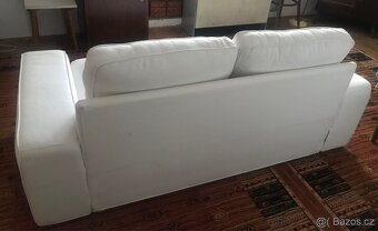 Gauč, pohovka bílá, KIVIK IKEA - 2
